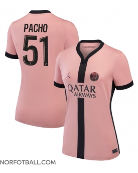 Billige Fotballdrakt Paris Saint-Germain Willian Pacho #51 Replika Tredjedrakt Dame 2024-25 Kortermet